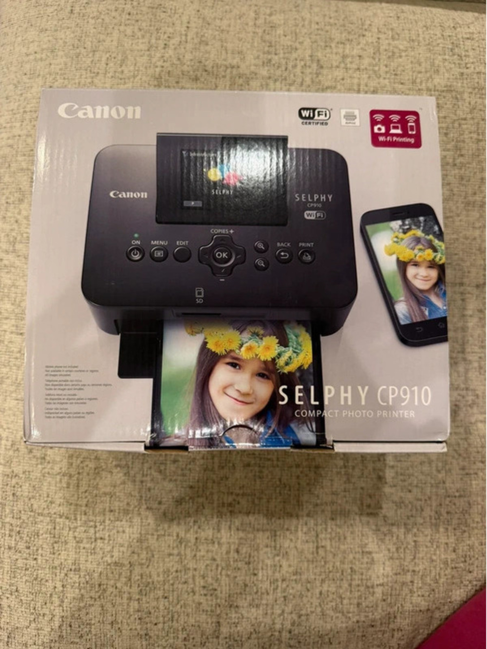 Cannon Selphy CP910 Photo Printer